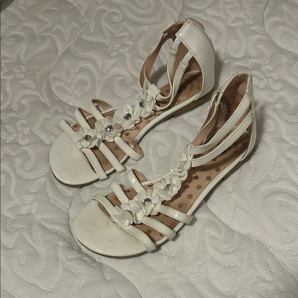 Elegant White Gurls SO Sandals - 5